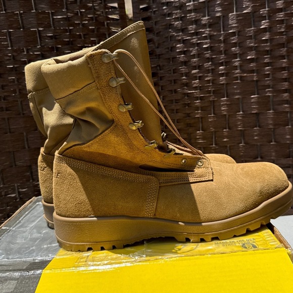 NEW Belleville C300ST Steel Toe Boots Mens 15 Coyote Hot Weather Combat Military main image 10